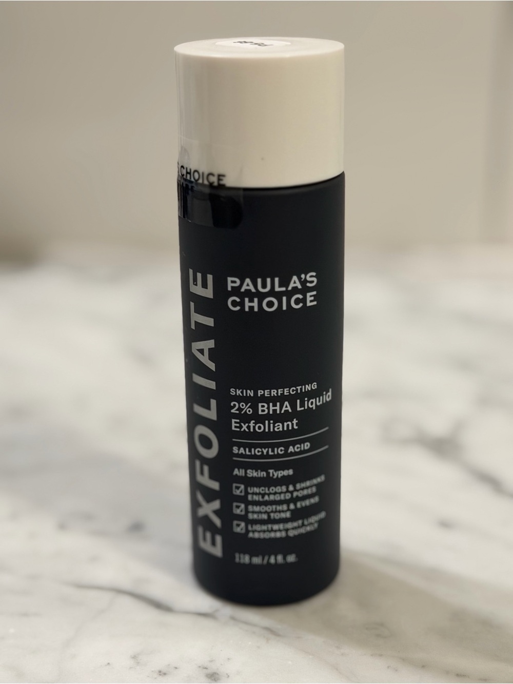 Paula’s Choice Skin Perfecting 2% BHA Liquid Exfoliant 4 oz 118mL NEW